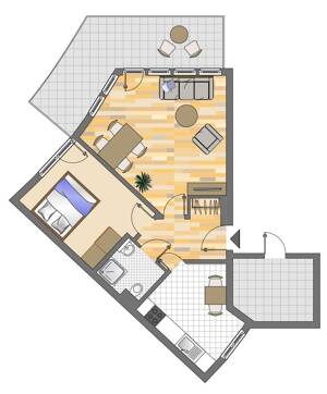2-Zimmer-Wohnung in Dortmund Innenstadt-Nord – 44145 Dortmund – Vorschaubild 2