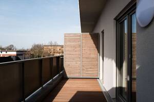 Rundum wohlfühlen! Möblierte Wohnung mit großer Dachterrasse! Ca. 48 m²