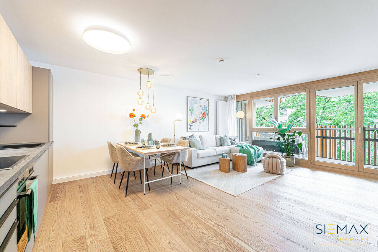 WE Nr. 36: Urbaner Wohnkomfort mit Charakter - 3-Zimmer-Wohnung mit Licht, Luft & Loggia – München – Vorschaubild 4