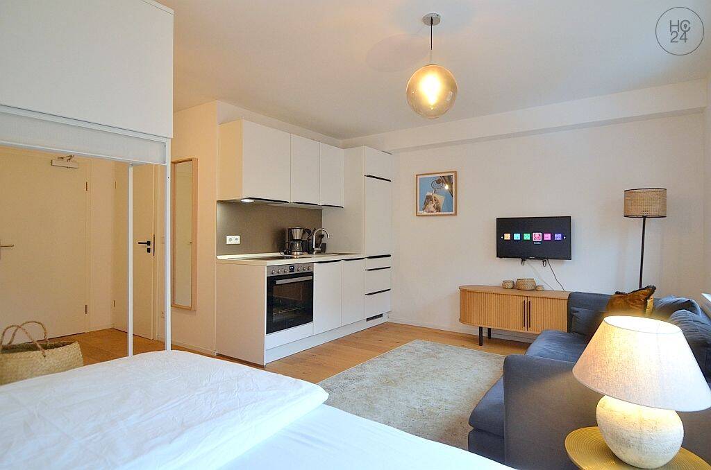 Exklusiv möbliertes 1-Zimmer-Apartment mit WLAN in St.-Johannis – Nürnberg – Vorschaubild 8