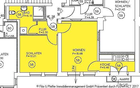 Helle 2-Raum-Wohnung mit französischem Balkon! – Magdeburg – Vorschaubild 7