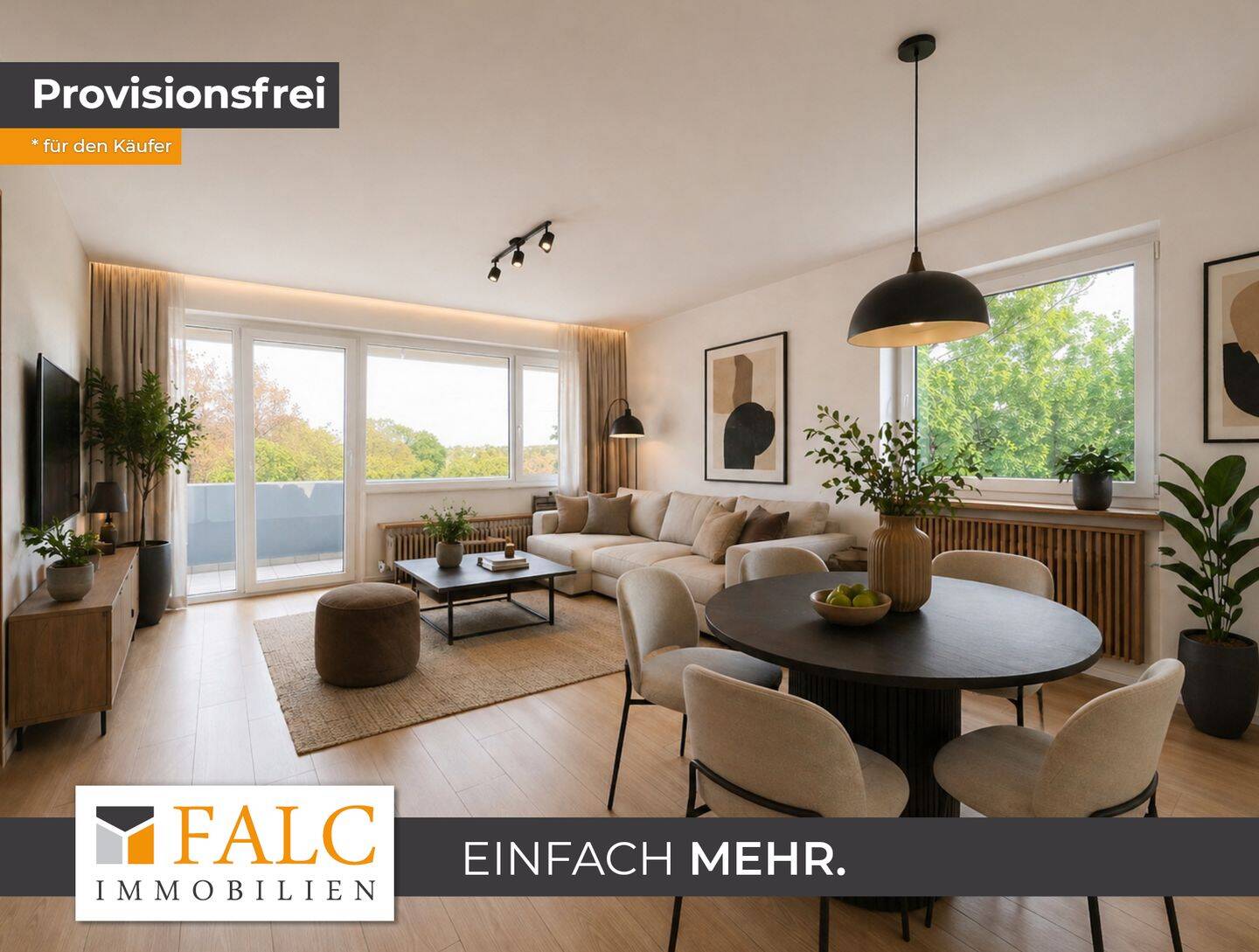 Wohnkomfort mit Grünblick: Helle Wohnung mit zwei Loggien für Eigennutzer oder Kapitalanleger!