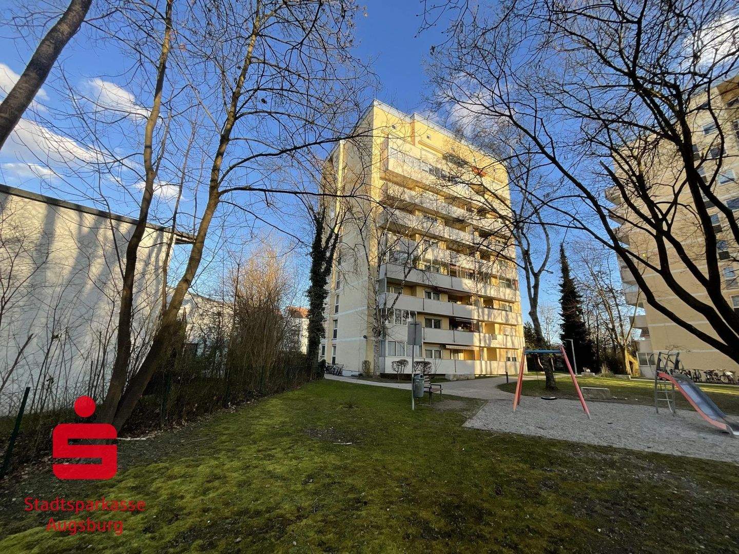 vermietete 2-Zimmer-Wohnung – Augsburg – Bild 1 von 6