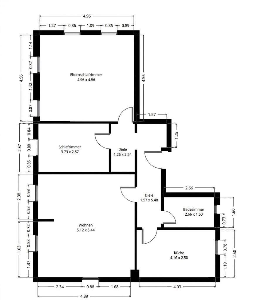 3-Zimmer-Studenten Wohn. Nürnberg | 1.640 € Ohne Makler