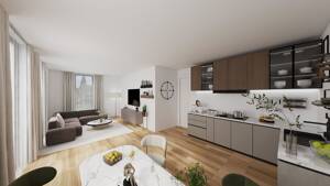 SUNHILL - Neubau 3-Zimmer-Wohnung im 1. OG mit Aufzug und Tiefgaragenstellplatz – 91052 Erlangen – Vorschaubild 5