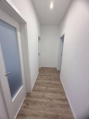 Frisch sanierte 2-Raum-Wohnung mit Einbauküche, Bad mit Wanne, & Carport-Stellplatz – 6246 Bad Lauchstädt – Vorschaubild 9