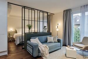 HAVENS LIVING: Kategorie Spacious, 1,5 Zimmer vollmöbliertes Apartment Design ZEN
