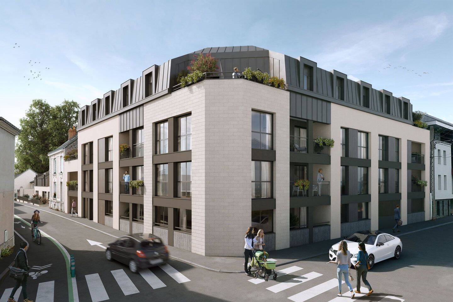 Appartement 4 pièces 90 m² · à Angers · 90,4 m² · 461 000 €