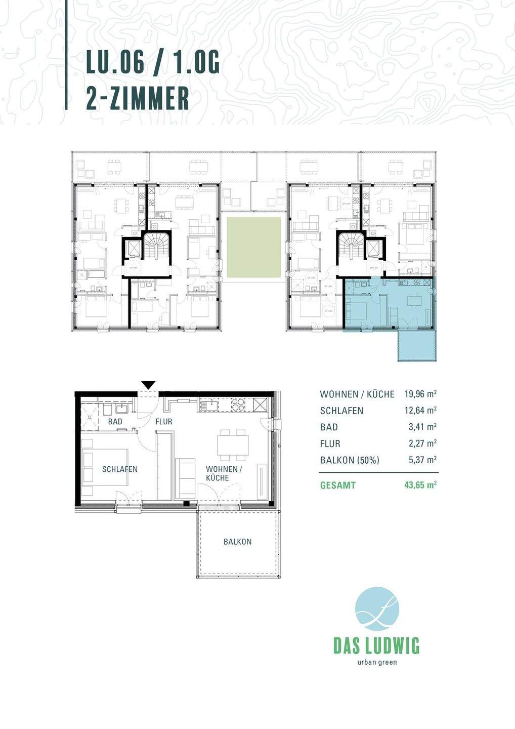 SCHWIND IMMOBILIEN - "Das Ludwig" - exklusive 2-Zimmer-Neubau-Eigentumswohnung im Ludwigshöhviertel – Darmstadt – Vorschaubild 8