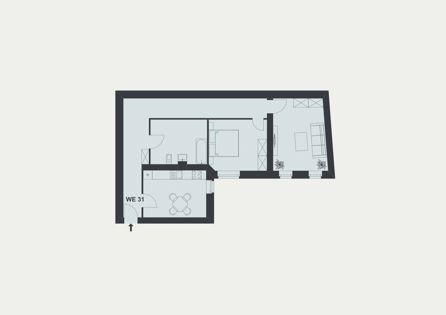 Bezugsfreie 2-Zimmer-Altbauwohnung - Mit Kiezflair zwischen Cafés, Boutiquen & Parks! – Berlin – Vorschaubild 2