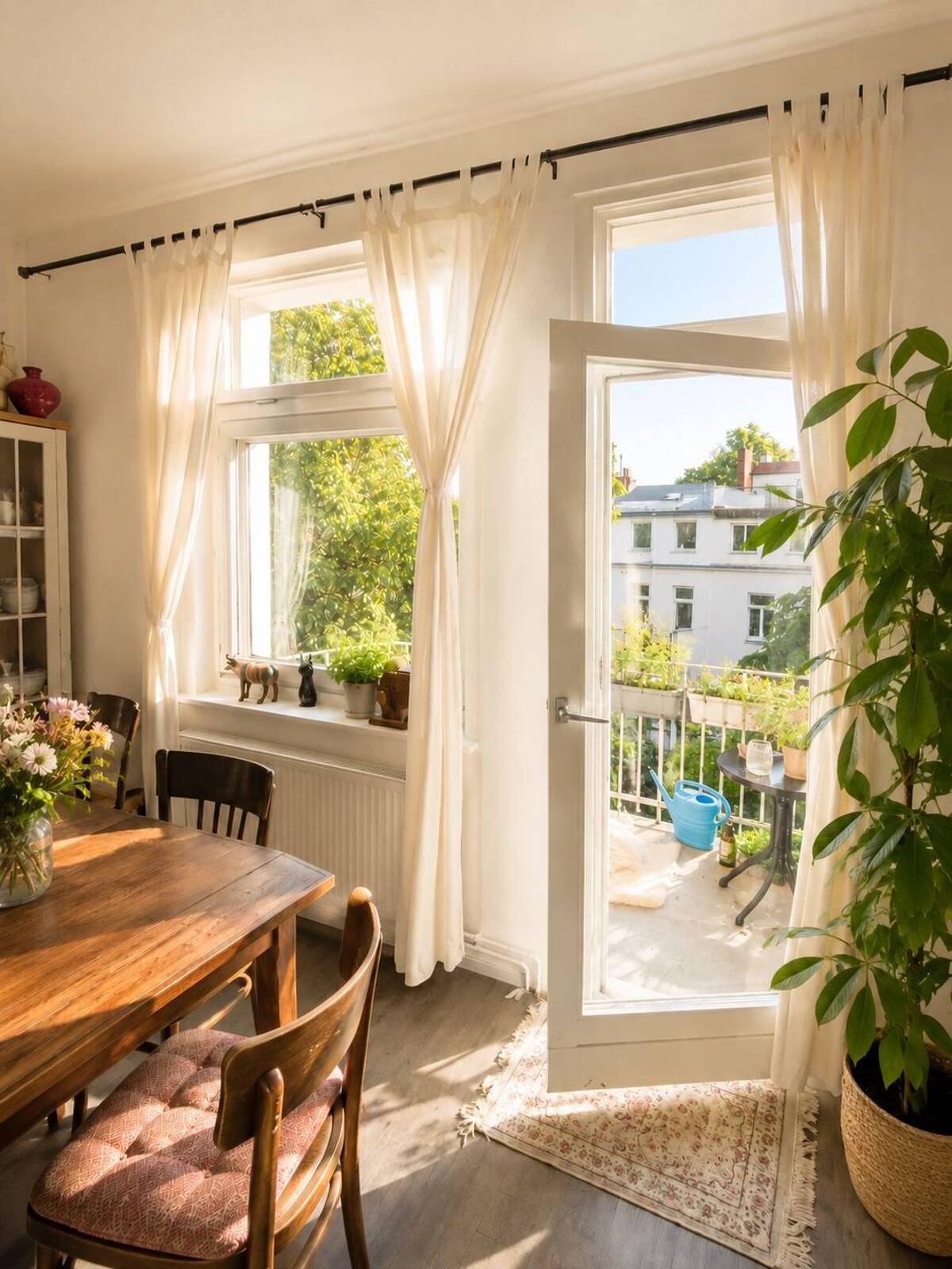 83qm Zentrale Altbau WG, Traum Blick, ruhig & Grün – 22087 Hamburg – Bild 1 von 8