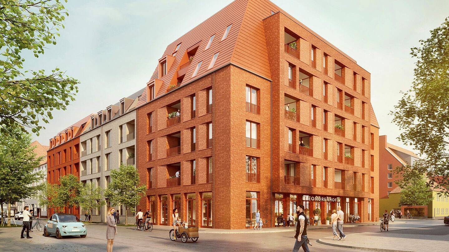 Ihr neues IMMOBILIEN QUARTIER: Erstbezug - Moderne 3-Zimmer Neubauwohnung im Eleonorenhof