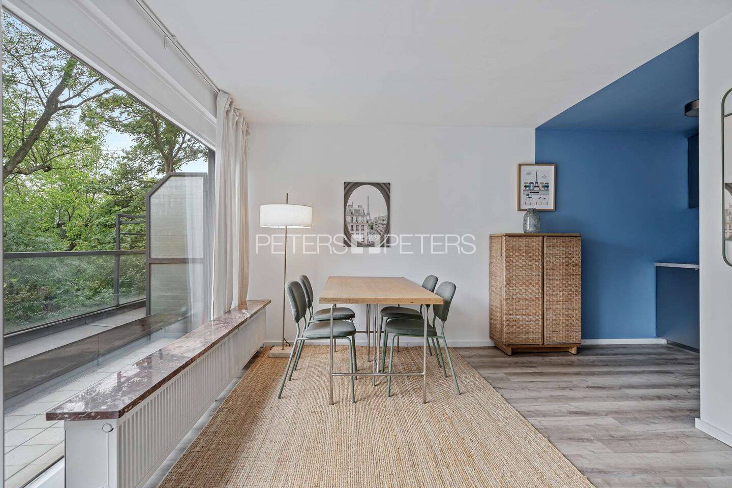 Alsternah wohnen: helles, möbliertes Apartment mit Südbalkon & Tiefgaragenstellplatz – Hamburg – Vorschaubild 2