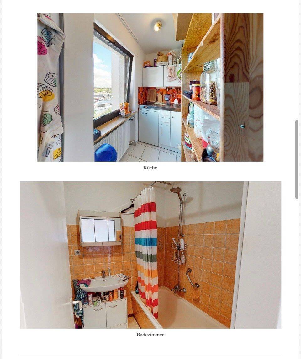 Sonnige 1-Zimmer-Wohnung mit Traumblick – Würzburg – Vorschaubild 2