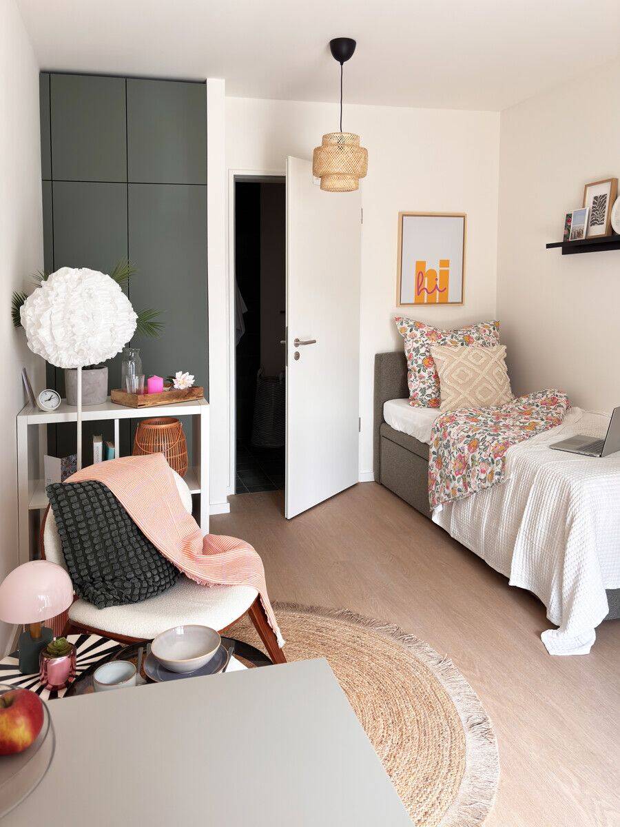 Möbliertes Neubau-Apartment mit sonniger Terrasse für Studenten/Azubis - direkt an der Uni Augsburg! – Augsburg – Vorschaubild 2