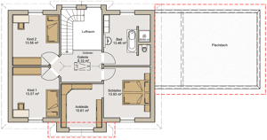 TRAUMHAUS MUC-Trudering - Preis MIT Keller + Grundstück, ohne (Bau-) Nebenkosten - sonnige SW-Lage – 81825 München – Vorschaubild 3