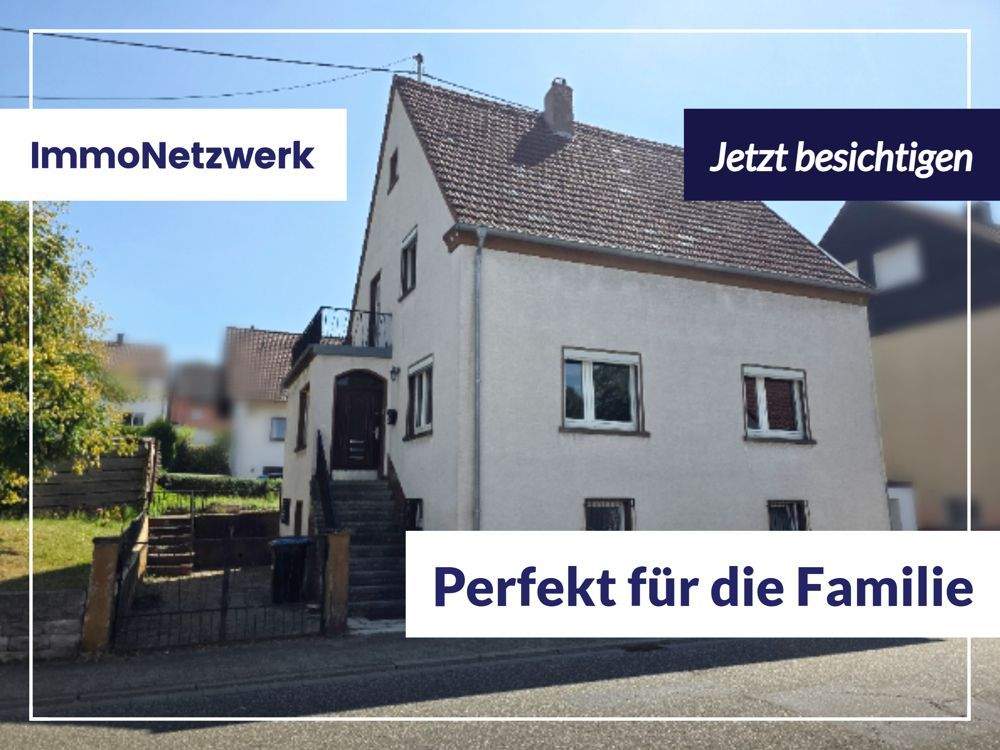 Einfamilienhaus mit Garage und Garten in zentraler Lage von Breitenbach – Breitenbach – Bild 1 von 9