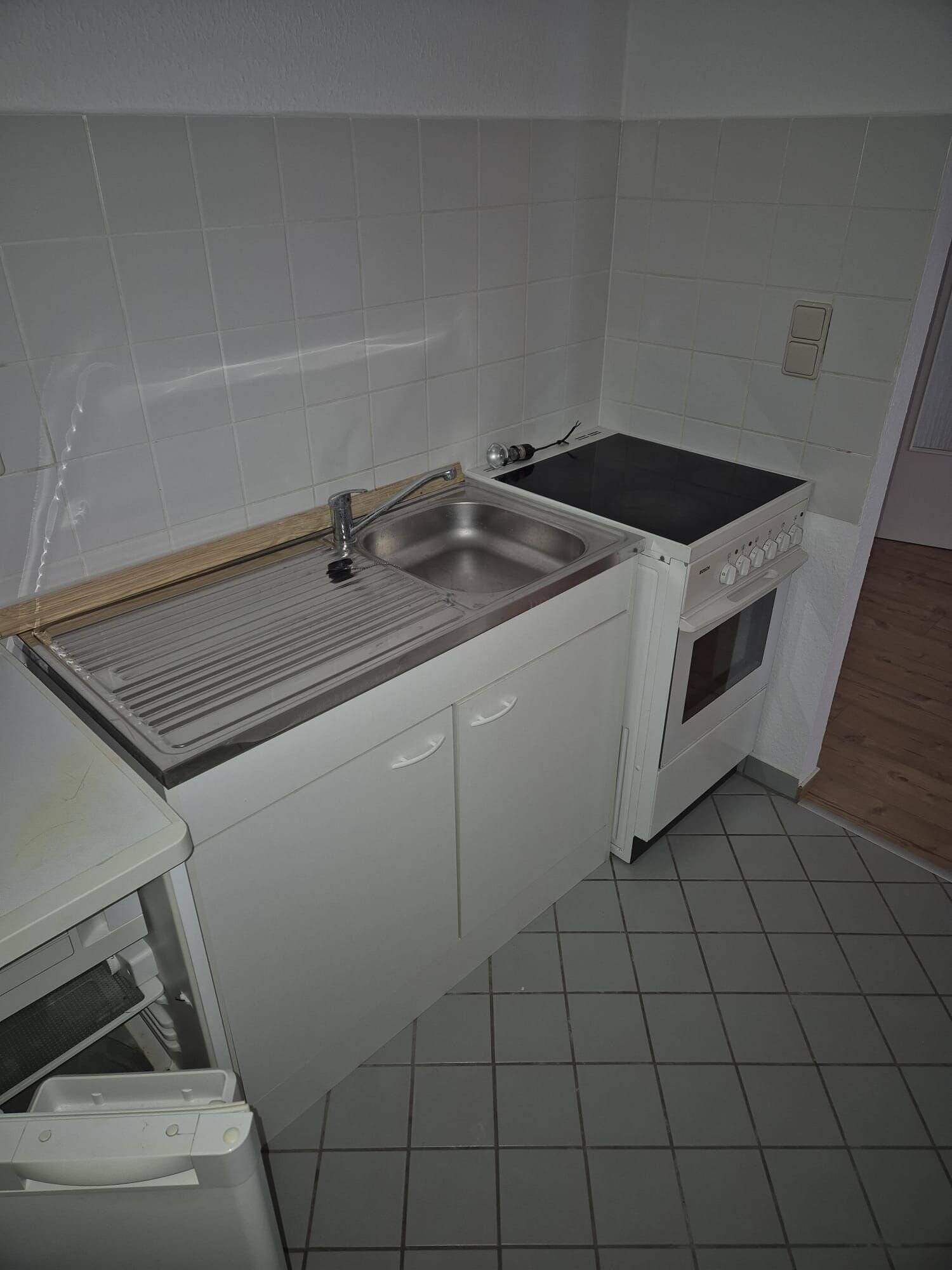 großes helles 1-Raum-Apartment mit Singleküche – Chemnitz – Vorschaubild 6