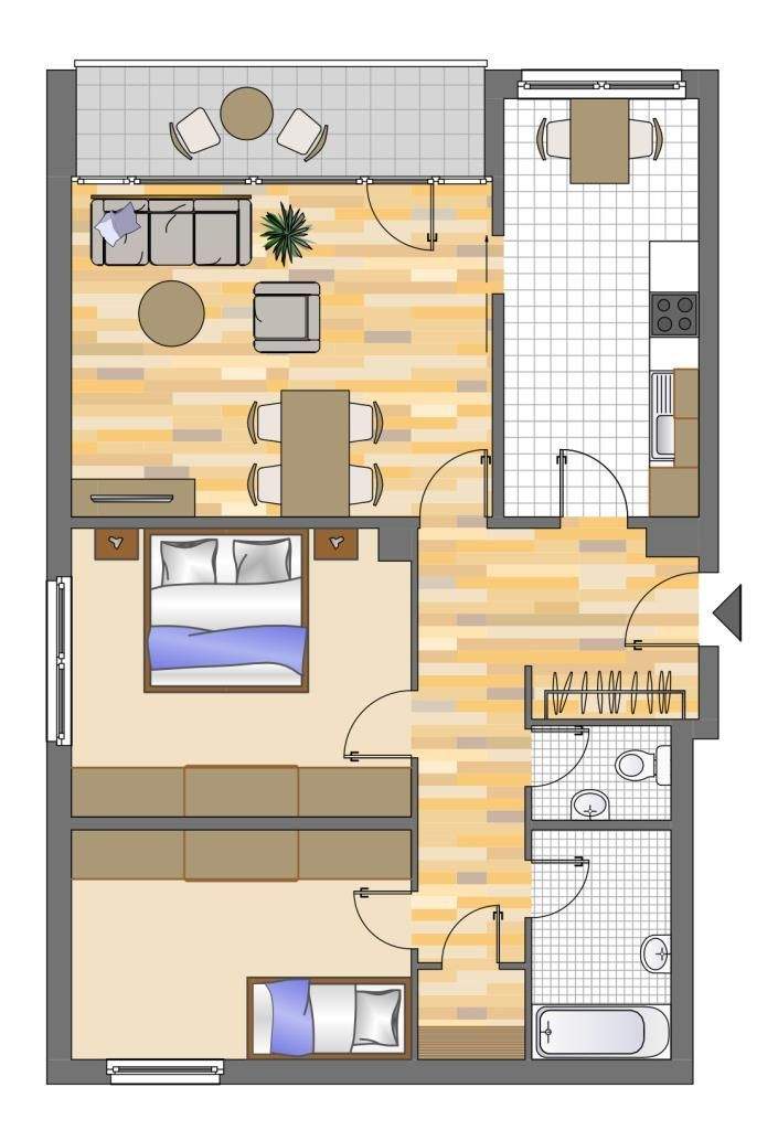 3-Zimmer-Wohnung in Koblenz Kartause – Koblenz – Bild 1 von 9