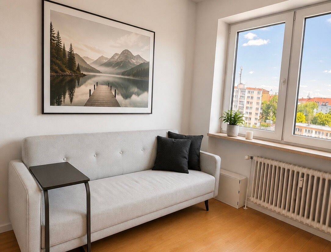 OFFENE BESICHTIGUNG, Fr., 24.07. v. 18 - 18:30 Uhe Möblierte Wohnung mit Westbalkon, ruhige Lage! – München – Vorschaubild 6
