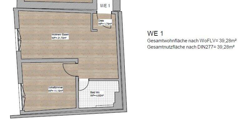 *.* Möblierte 2 Zi-WE in der Altstadt - 01.09. / 01.10. *.* – Ingolstadt – Vorschaubild 3
