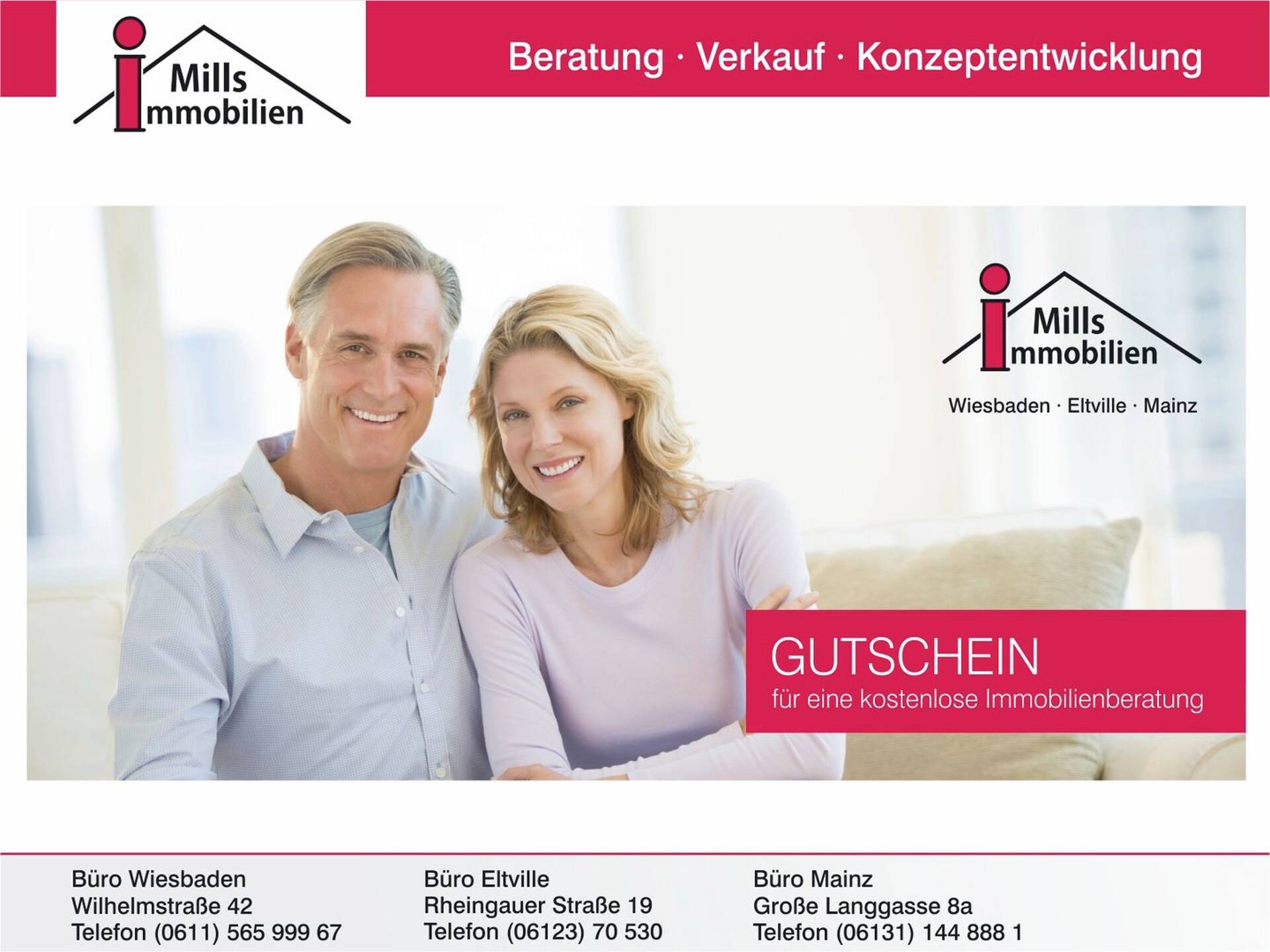 Etagenwohnung in 61350 Bad Homburg mit 61,3 m² kaufen