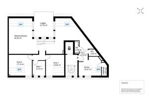 Über den Dächern der List - modernes, individuelles Penthouse – 30177 Hannover – Vorschaubild 8