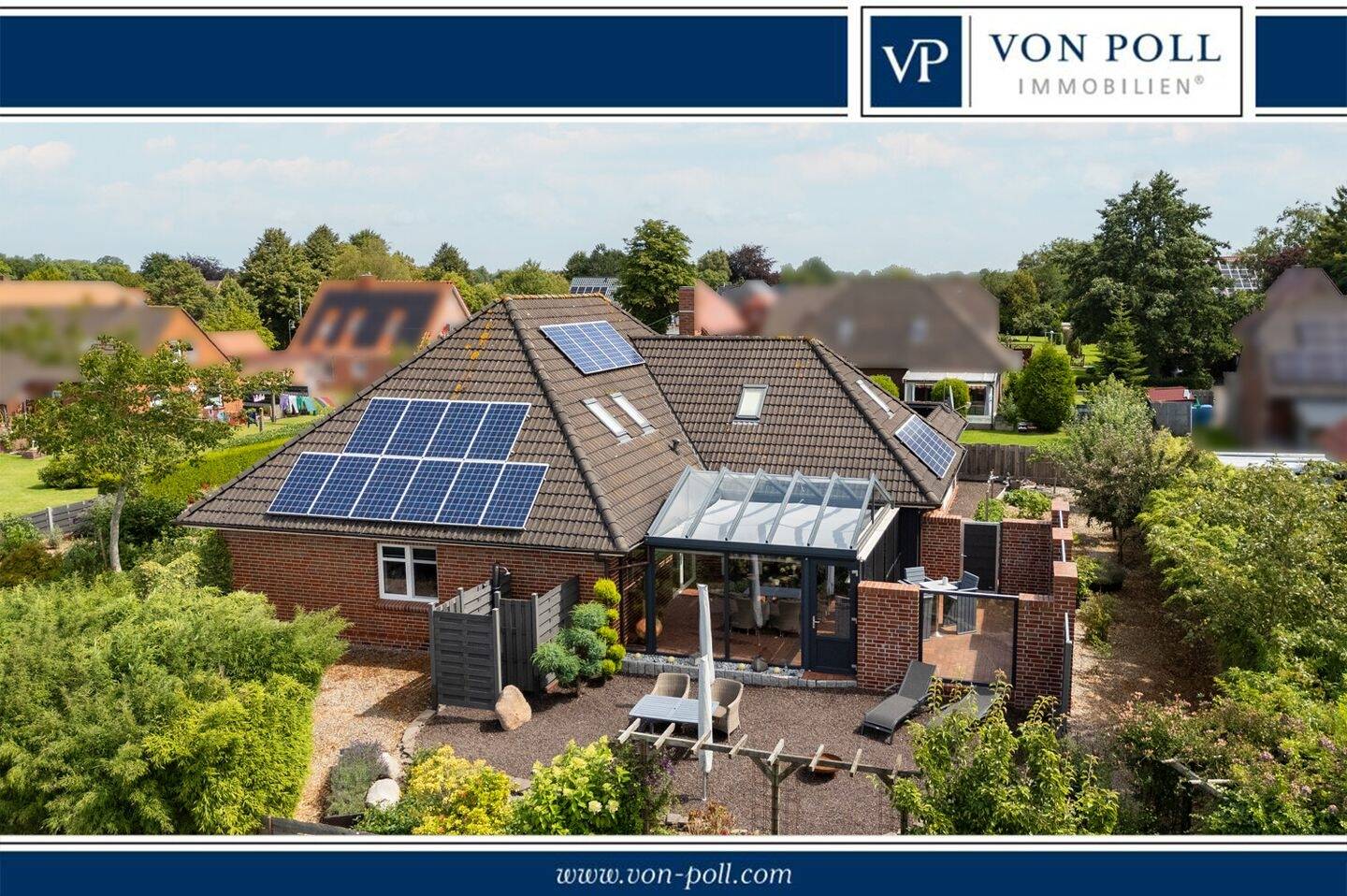 *Reserviert* Großzügiger Bungalow mit Gästeapartment, Sauna & PV-Anlage nahe der Nordsee – Leezdorf – Bild 1 von 9