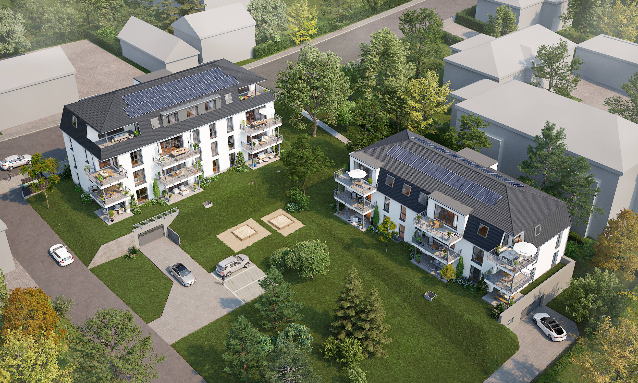 Barrierefreie 3-Raum-Neubauwohnung mit Garten, zwei Terrassen & hochwertiger Ausstattung – Chemnitz – Vorschaubild 3