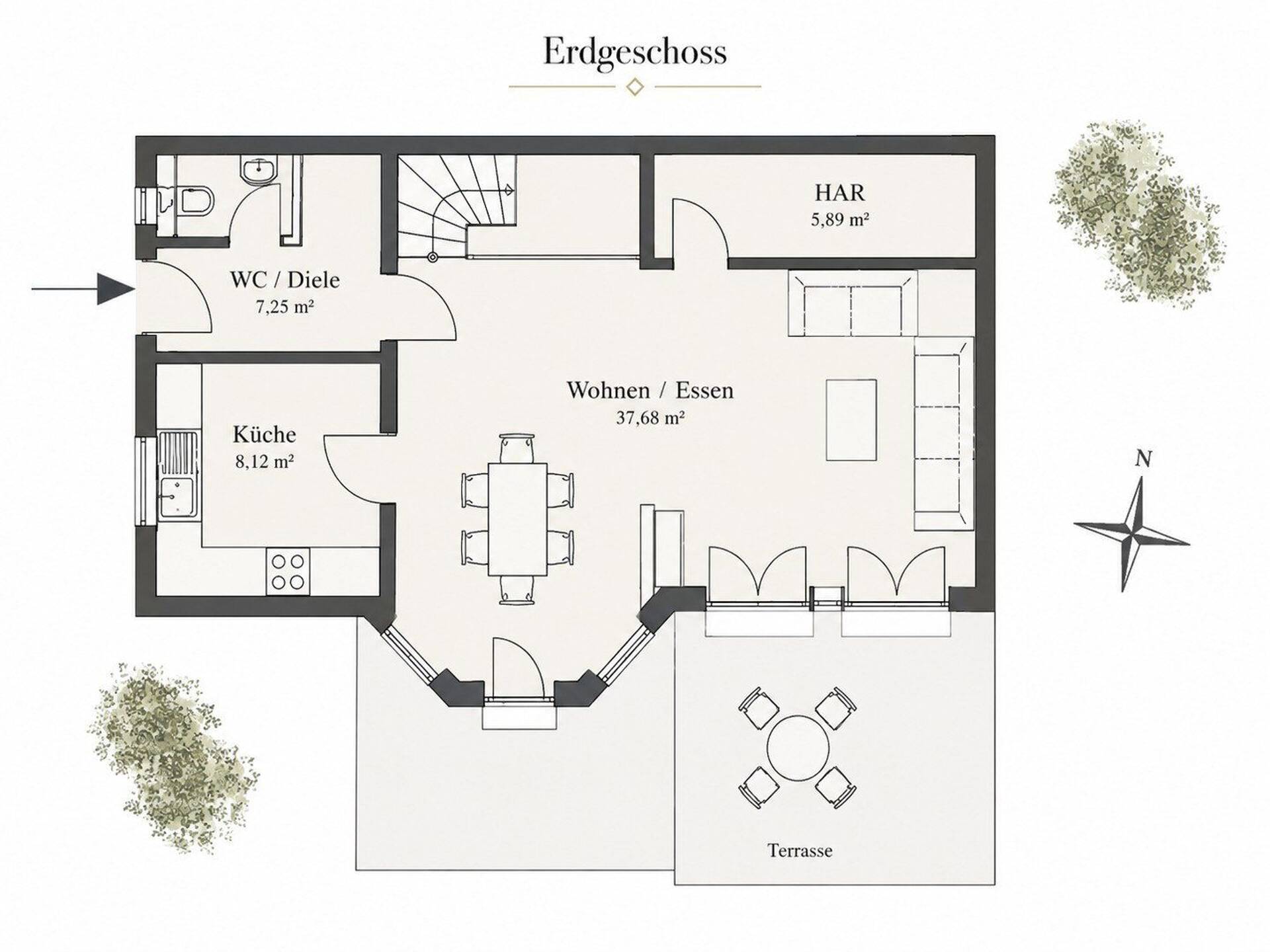 Haus in 76646 Bruchsal mit 122,28 m² kaufen