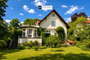 Historische Landhausvilla von 1911 auf parkähnlichem Südgrundstück in bester Lage