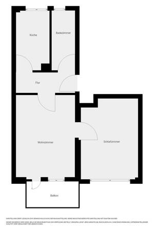 Frisch renovierte 2-Raum Wohnung mit optimaler Bahnanbindung – 99098 Erfurt – Vorschaubild 2
