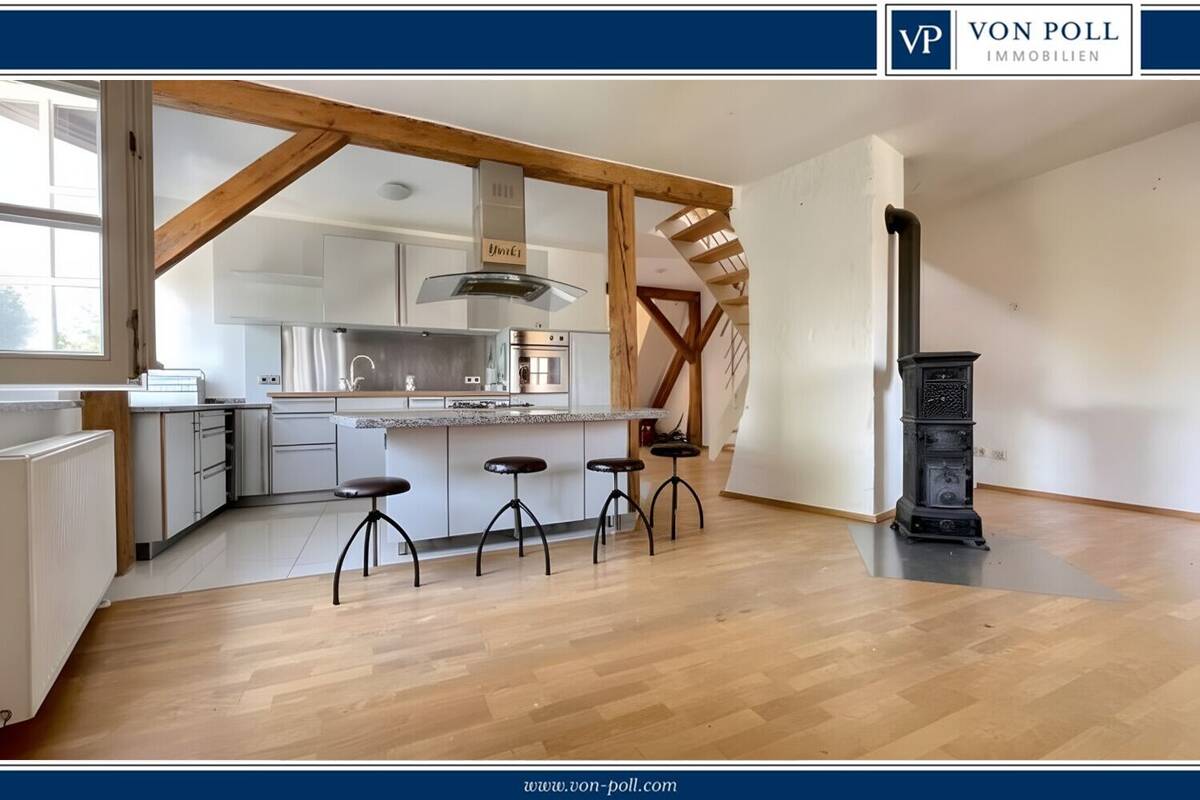 Historischer Charme trifft auf modernes und offenes Wohnambiente – 86153 Augsburg – Bild 1 von 9