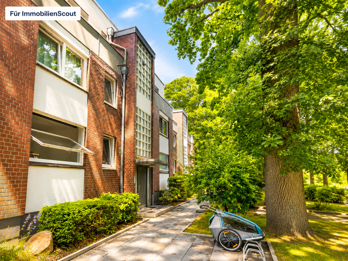 Penthouse-Feeling in Neugraben - 104 m², Kamin, Dachterrasse und Garage – 21149 Hamburg – Bild 1 von 9