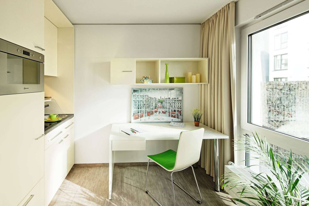 DIE ZIMMEREI | Möblierte 1-Zimmer-Wohnung in zentraler Lage & in Uni-Nähe | Large Bude – 55122 Mainz – Bild 1 von 9