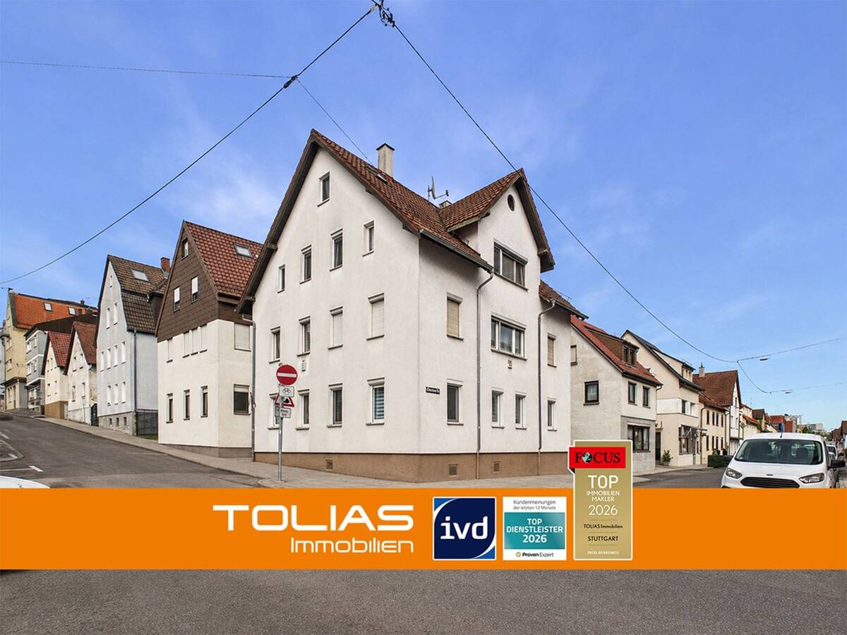 Flexibles Wohnen mit Vermietungspotenzial - 6 Zimmer auf zwei Ebenen mit eigenem Zugang – 70435 Stuttgart – Bild 1 von 9