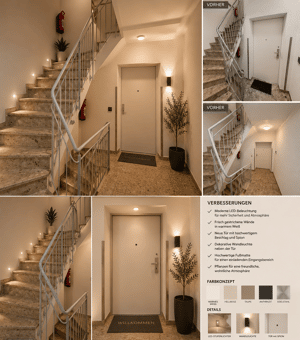 2-Zimmer-Wohnung im 1. Obergeschoss / Einbauküche / Ohne Balkon / Ohne PKW-Stellplatz – 54338 Schweich – Vorschaubild 4