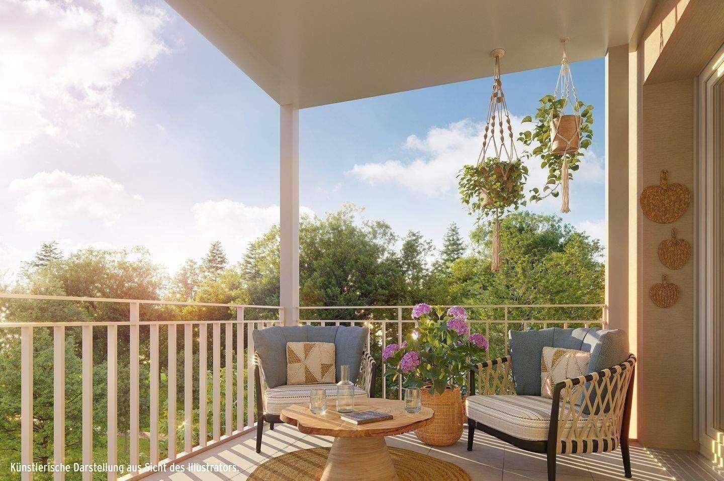 STILVOLLE 2-ZIMMER-WOHNUNG MIT BALKON UND IDEALER RAUMAUFTEILUNG – Nürnberg – Vorschaubild 3