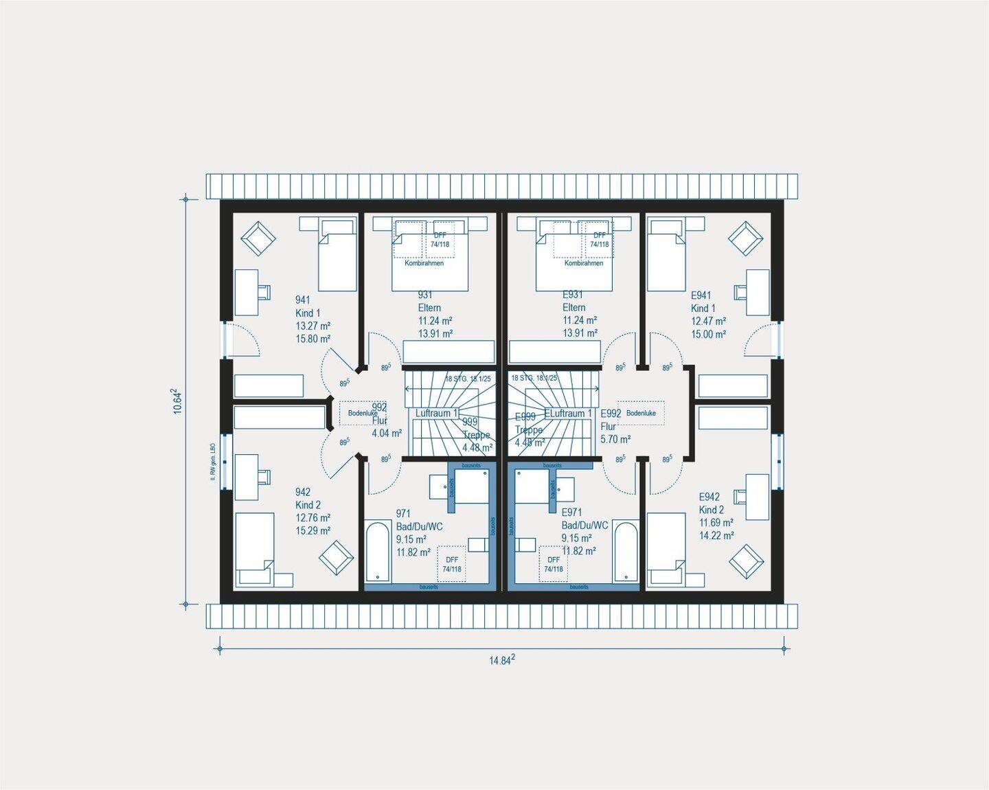 Generation 7 - Modernes Doppelhaus mit individuellem Wohnkomfort – Bochum – Vorschaubild 3