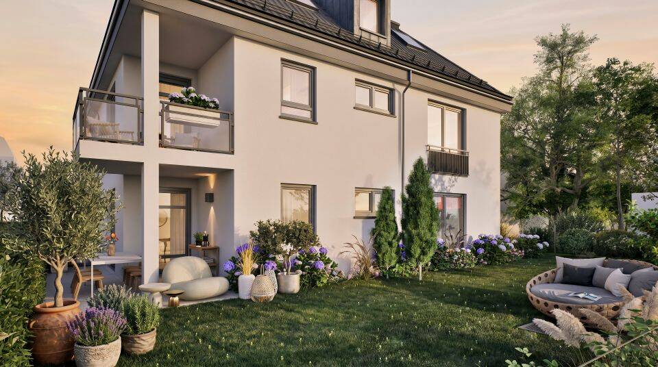 Attraktive großzügige 2-Zi.-Whg., Privatgarten 65m², Tageslicht-Bad, Lift – München – Vorschaubild 4