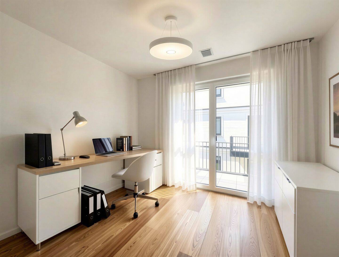 NEUBAU-3-Zimmerwohnung mit zwei Balkonen in schönster Wohnlage – München – Vorschaubild 8