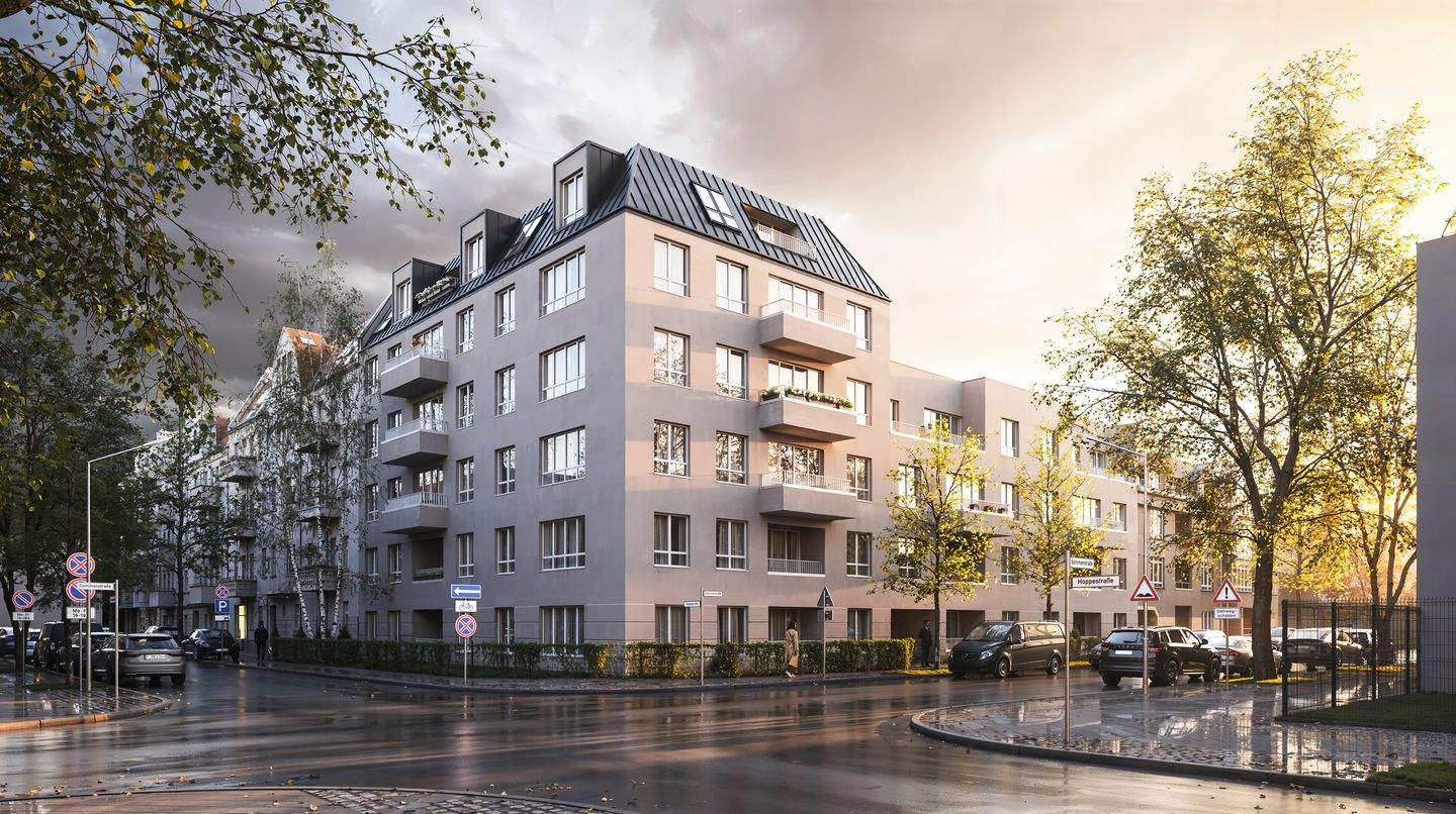 Baubeginn erfolgt: 3-Zimmer mit Balkon – Berlin – Bild 1 von 3