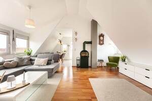 Dachgeschossflair trifft Wohnkomfort: 3,5 Zi. mit Balkon und Tiefgaragenstellplatz – 89160 Dornstadt – Vorschaubild 4