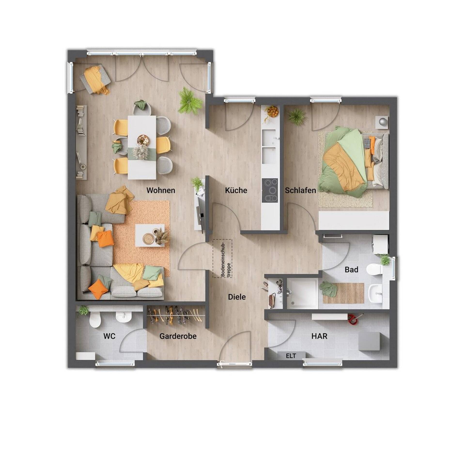 Haus in 19370 Parchim mit 77 m² kaufen