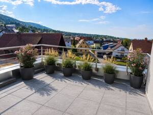 Exklusives, helle 4,5-Zimmer-Penthouse mit Traumterrasse und Panoramablick, 2 Bädern und Stellplatz – 76316 Malsch – Vorschaubild 4