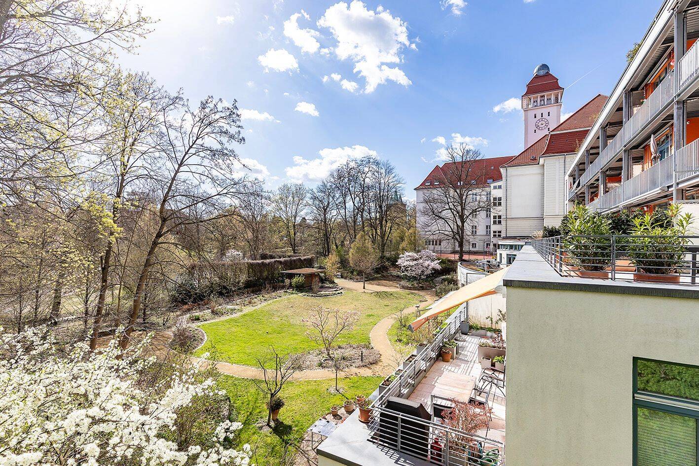 Vermietete Erdgeschosswohnung mit Terrasse am Hohenzollerndamm