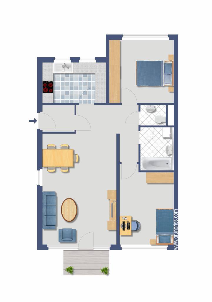 *VERMIETET!* S-Plieningen, toll geschnittene 3-Zimmer Wohnung im gewachsenen Wohngebiet mit Terrasse – Stuttgart – Vorschaubild 5