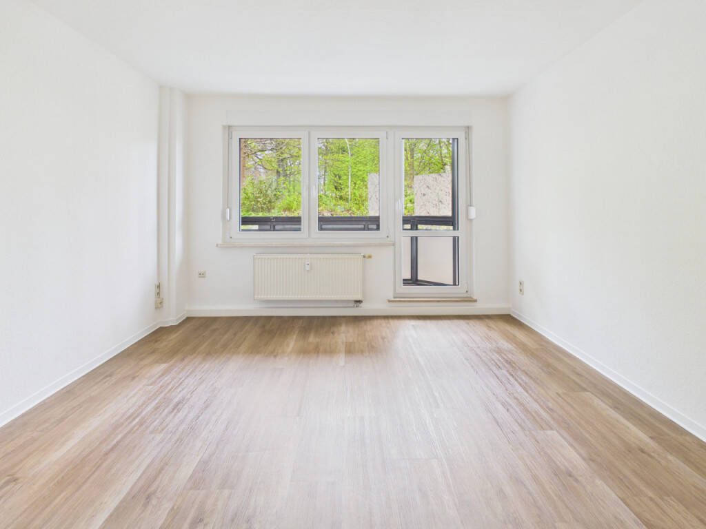 2-Raum-Wohnung im Erdgeschoss mit Balkon auf dem Kapellenberg