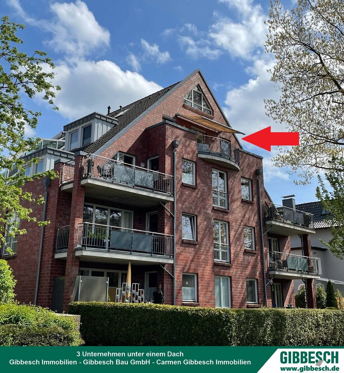 Top Gepflegt - Maisonette mit Fahrstuhl + Balkon - attraktive und ruhige Wohnlage - Alt Rahlstedt – Hamburg – Bild 1 von 9