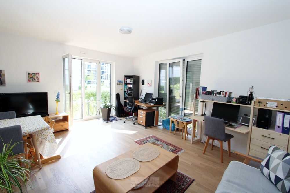 Moderne 2-ZKB-Erdgeschosswohnung mit Terrasse im begehrten Dörnberg Quartier